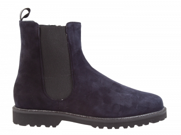 Sioux Meredith-0745 blau Veloursleder Stiefelette