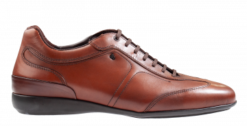 Van Bommel Senna 01.07 H Dark cognac Herrenschnürer