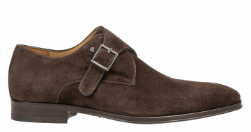 Van Bommel Raffa 06.02 brown Wildleder Schnallenschuh