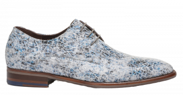 Floris van Bommel De Netter 10.14 G1/2 Blue Schnürschuh