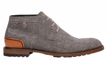 Floris van Bommel Crepi 13.08 H Taupe Schnürboot