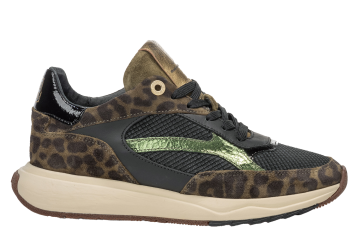 Floris van Bommel Suvi 02.01 Dark Green Sneaker