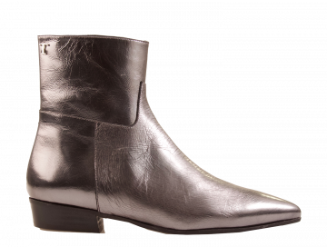Toral Metalizado Plomo silber Stiefelette