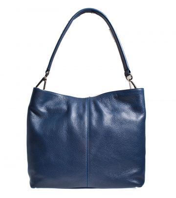 Tasche blau mit Drei Fächer mit Zippern