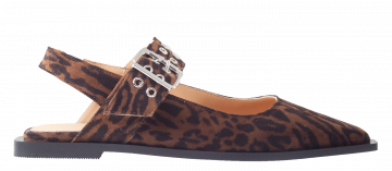 Toral Lella Brown print Ballerina