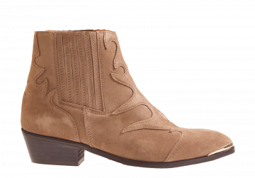 Toral Sonia Metal Basket Taupe Stiefelette