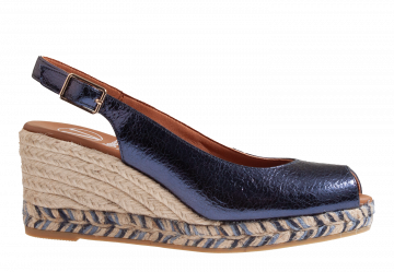 Viguera 2013 metal blau Espadrille