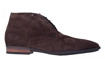 Van Bommel SBM-50022-21-01 G1/2 braun Veloursleder Schnürboot