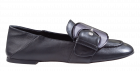 AGL Sheryl Buckles black Mokassin