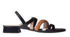 Carmen de Sevilla 19160 multi schwarz Sandale