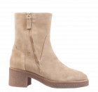 DL-Sport 5937 beige Veloursleder Stiefelette