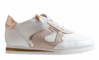 DL-Sport 6251 White taupe combi Sneaker