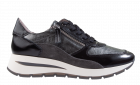 DLS 6337 Antraciet combi Sneaker