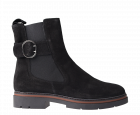 DLS 6771 Black suède Stiefelette