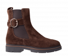DLS 6771 Dark Brown suède Stiefelette