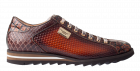 Harris 2817 10.550 bruin cognac print Schnürschuhe