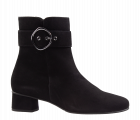 Hassia 6-30-3095 schwarz Veloursleder Stiefelette