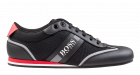 Hugo Boss 50370438 Lighter Lowp mxme schwarz rot Sneaker