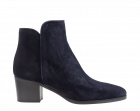 Lilian 12000 blau Veloursleder Stiefelette