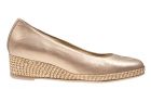 La Moda 54901 licht gold  Espadrille