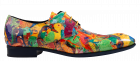 Mascolori Jeroen Pomp multi color Schnürschuhe