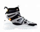 Mason Garments Genova Hi 33G Elefante Grey Sneaker.