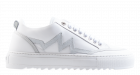 Mason Garments Tia 4B Heartbeat Tonal White Sneaker