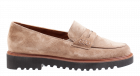 Paul Green 2694-072 taupe Veloursleder Slipper