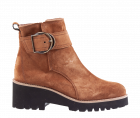 Paul Green 9763-144 cognac Velorsleder Stiefelette