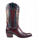 Sendra 18713 Blue red combi Westernboot