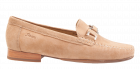 Sioux Cambria camel Veloursleder Mokassin