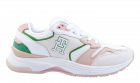 Tommy Hilfiger Modern Prep Runner weiß grün Sneaker