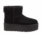 UGG Classic Mini Platform Black Boot
