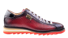 Harris 2892 stampa bubble rifin Rosso Schnürschuh