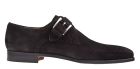 Magnanni 17363 schwarz Veloursleder Slipper mit Schnalle