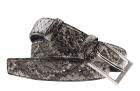 Mascolori Croco de Luxe taupe multi Gürtel