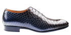 Mascolori Cyborg Blue brown combi Schnürschuh