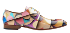 Mascolori Knock on Wood multi color Schnürschuh