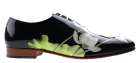 Mascolori White Lotus Black multi Schnürschuh