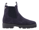 Tommy Hilfiger Monogram blue suède chelsea Boot