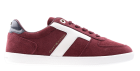 Tommy Hilfiger Tribeca suède bordeaux Sneaker