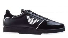 Armani X8X073 schwarz weiß Sneaker