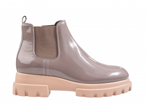 AGL D 756402 taupe Chelsea Stiefelette