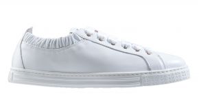 AGL Suzie soft Leder with elastic White Sneaker