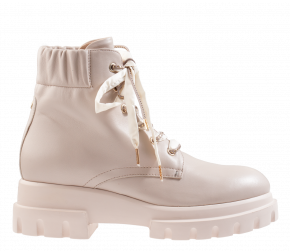 AGL Maxine Lux Taupe Bikerboot