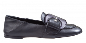AGL Sheryl Buckles black Mokassin