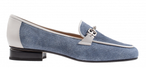 Brunate 32016 jeans blau Mokassin