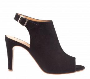 Chantal Daniëlle 6872 schwarz Veloursleder Sandalet