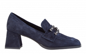 Chantal Daniëlle Diva blau Veloursleder Pump