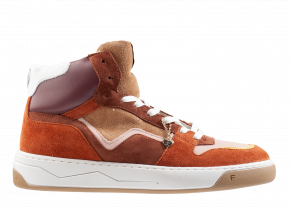 Floris van bommel SFW-10067-23-01 cognac sneaker